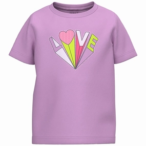 LightweightBlend Name it Violet Tulle Kleo T-Shirt