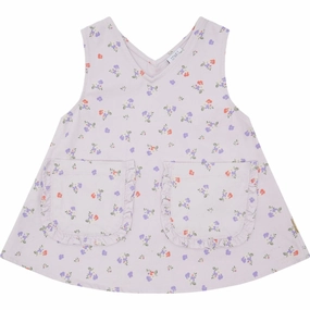 Asymmetrical hem Hust & Claire Lavender Karoline Dress