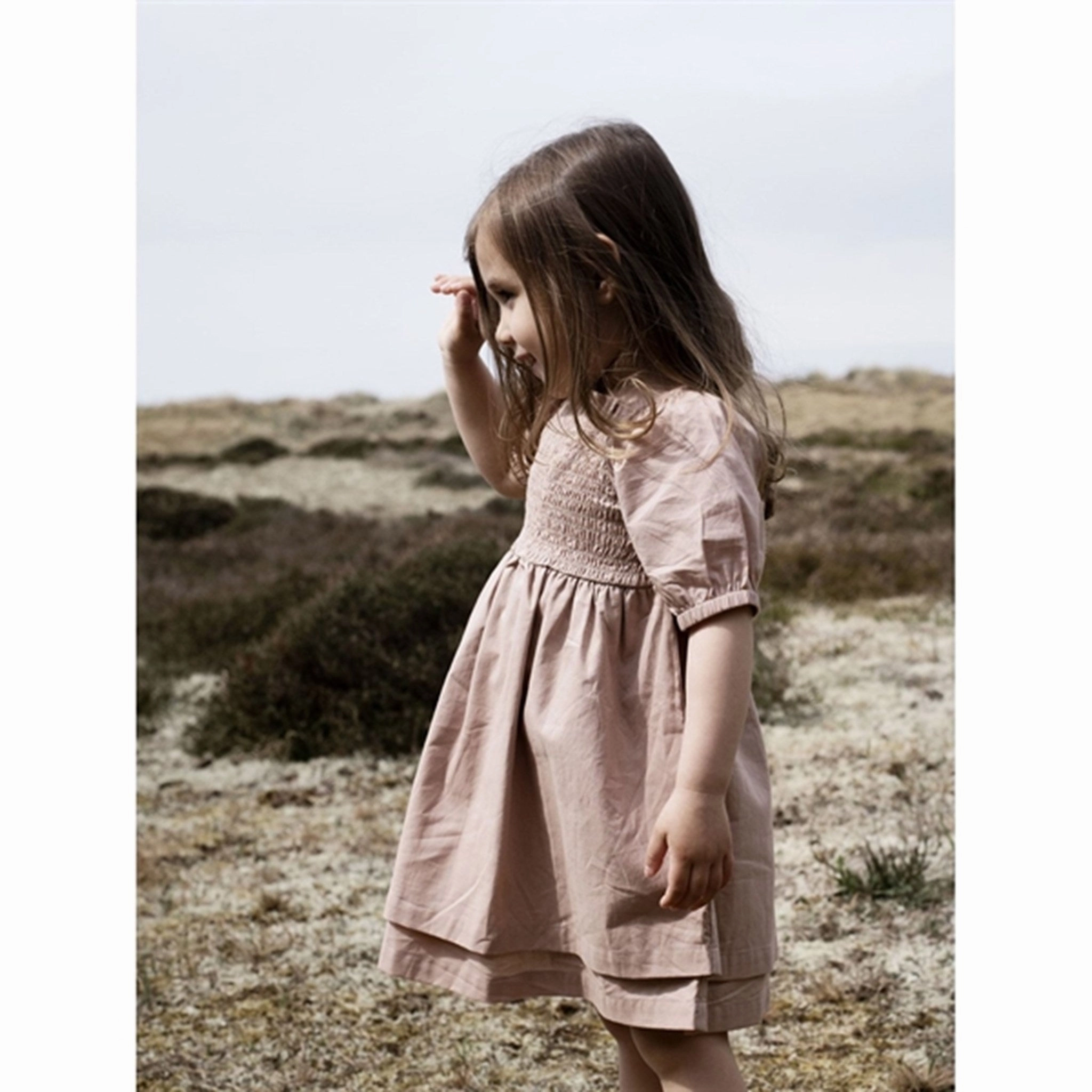 Serendipity Almond Smock Dress Bold Movement
