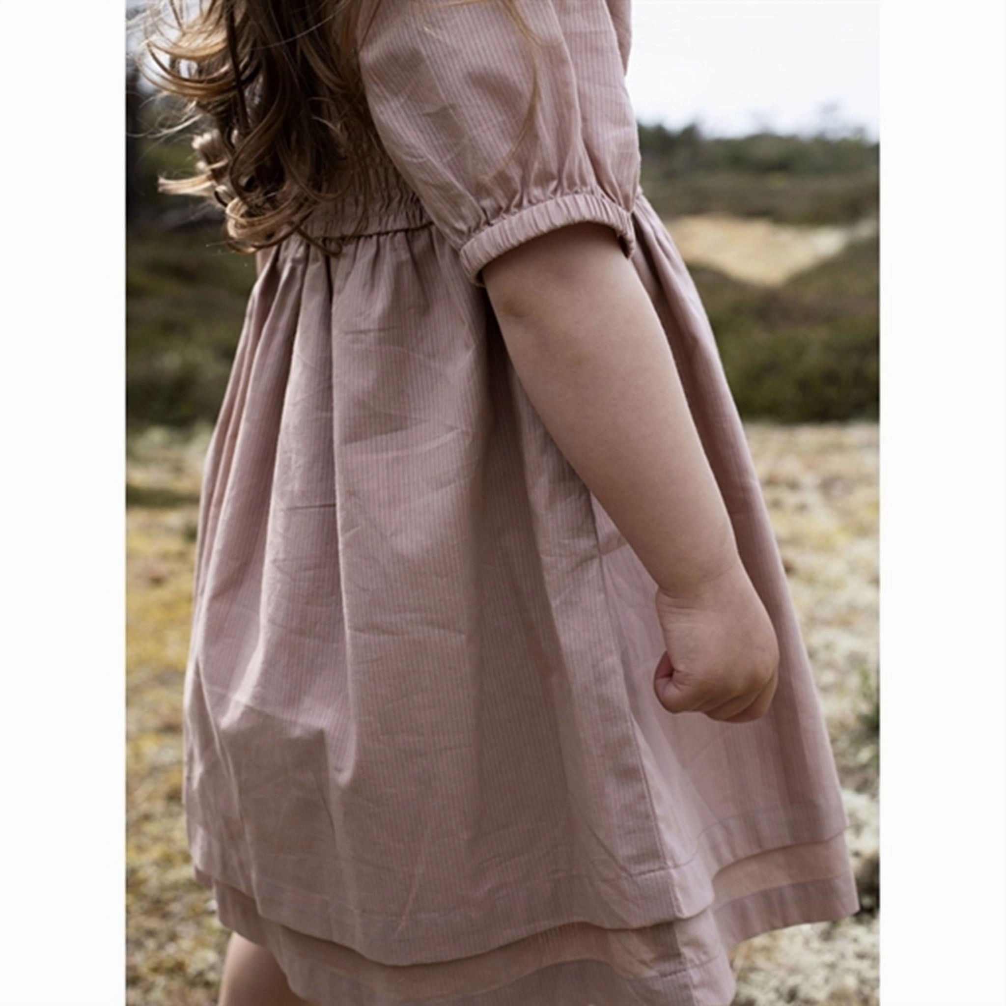 Coastal Soft Serendipity Almond Smock Dress