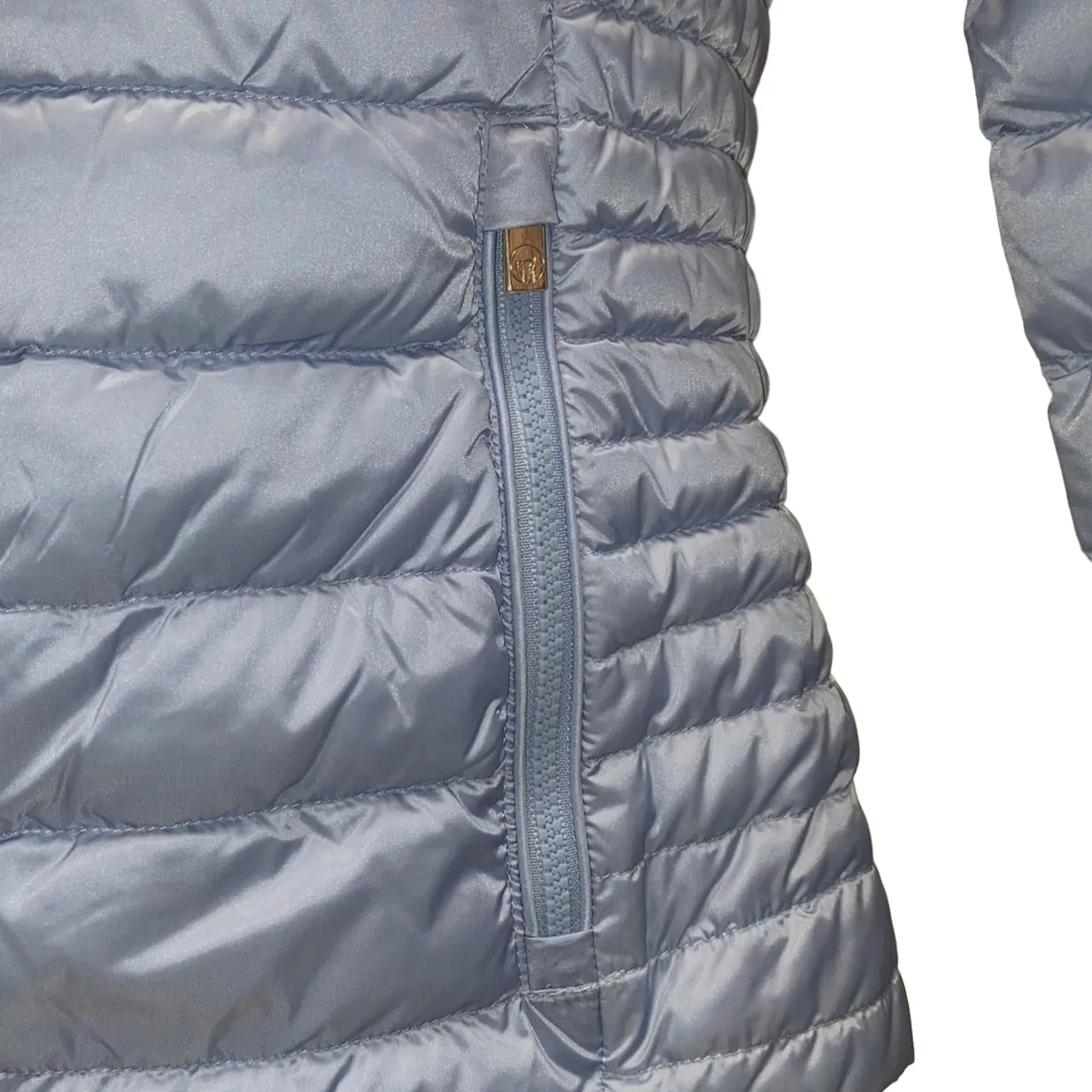 Ciesse Piumini giacca da donna con cappuccio Carrie 205CFWJ00178 celeste OdorControl Treatment Box