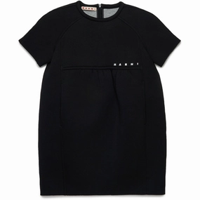 Chain-Detail Playful and flirty dress Marni Black Dress