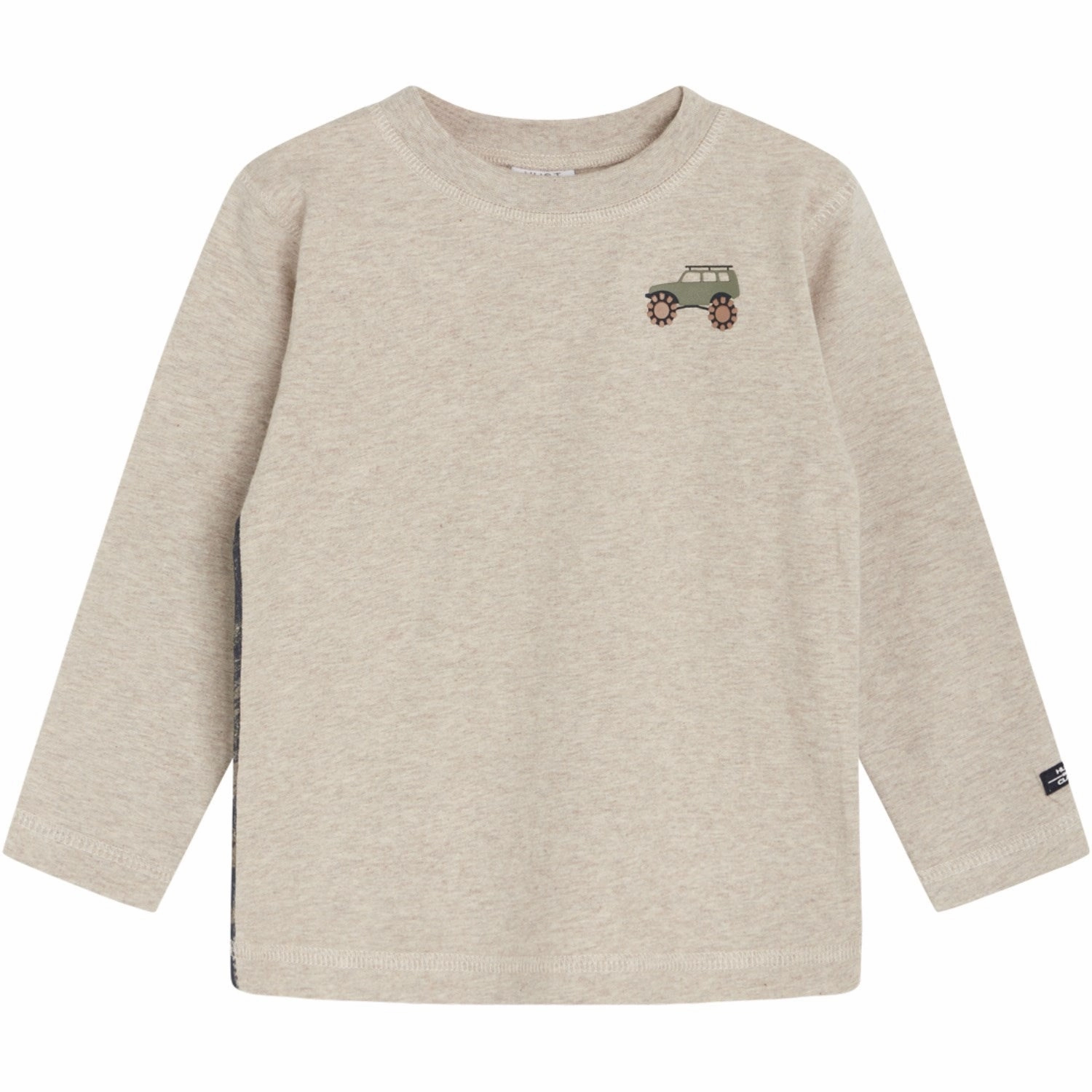 Fade Resistant Formula Hust & Claire Beige Melange Anton Blouse