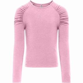 kids only Pink Lady Glamour Puff Sleeve Blouse Friends Meetup