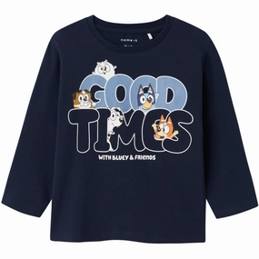 Name It Navy Blazer Niels Bluey Regular Blouse Stretchable Material