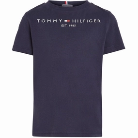 Tommy Hilfiger Essential T-Shirt Twilight Navy sequined details