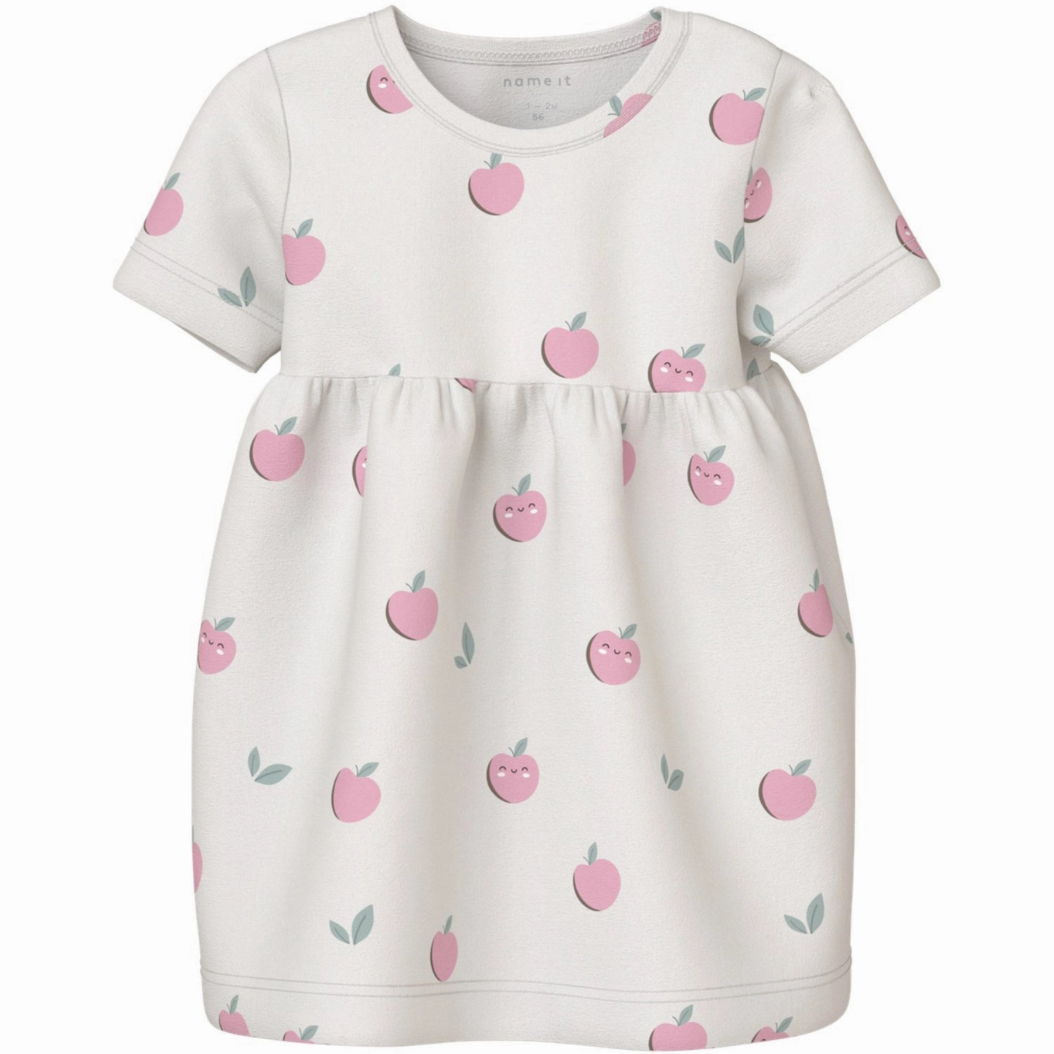 Name It Cloud Dancer Apples Vandora Dress Dress-Up Style