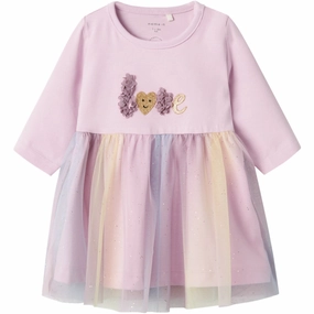 Smooth Tone Celebrity-Inspired Name It Winsome Orchid Soley Dress