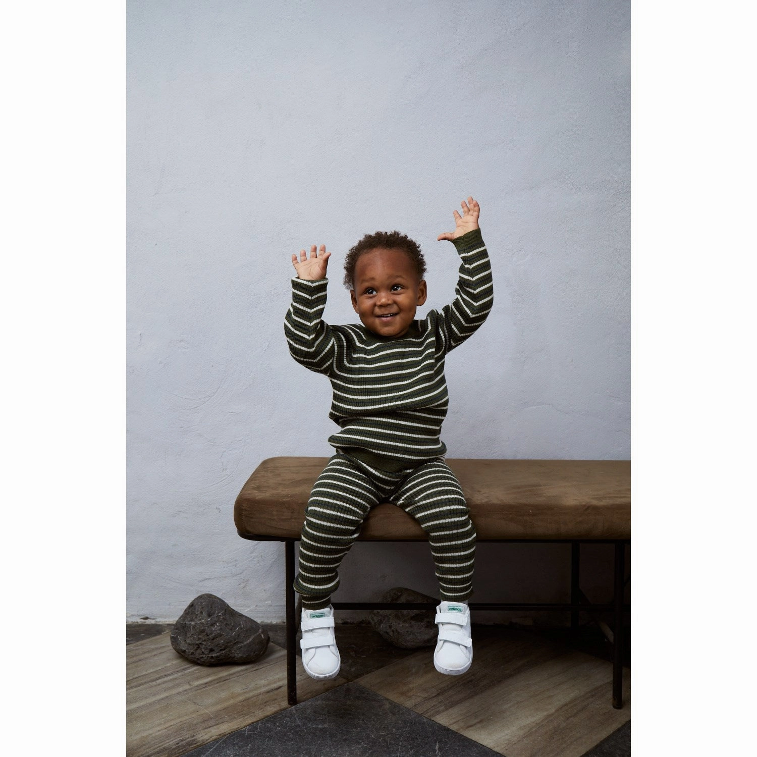 Year-Round Favorite Pastel Shade Copenhagen Colors Forrest Green Combi Merino Classic Rib Blouse