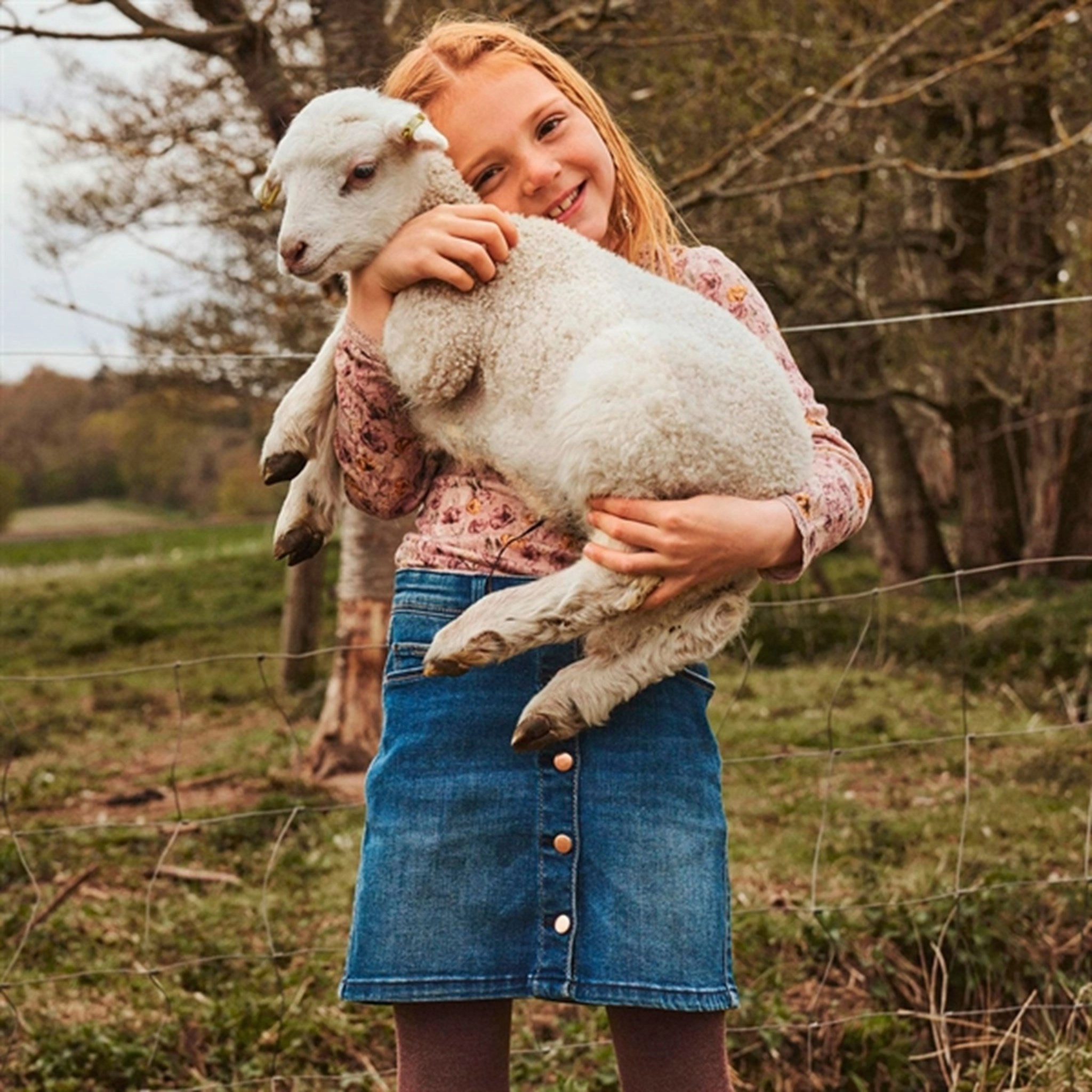 Name it Sphinx Wang Wool Needle Blouse AOP Double Stitched Seams Street Fashion