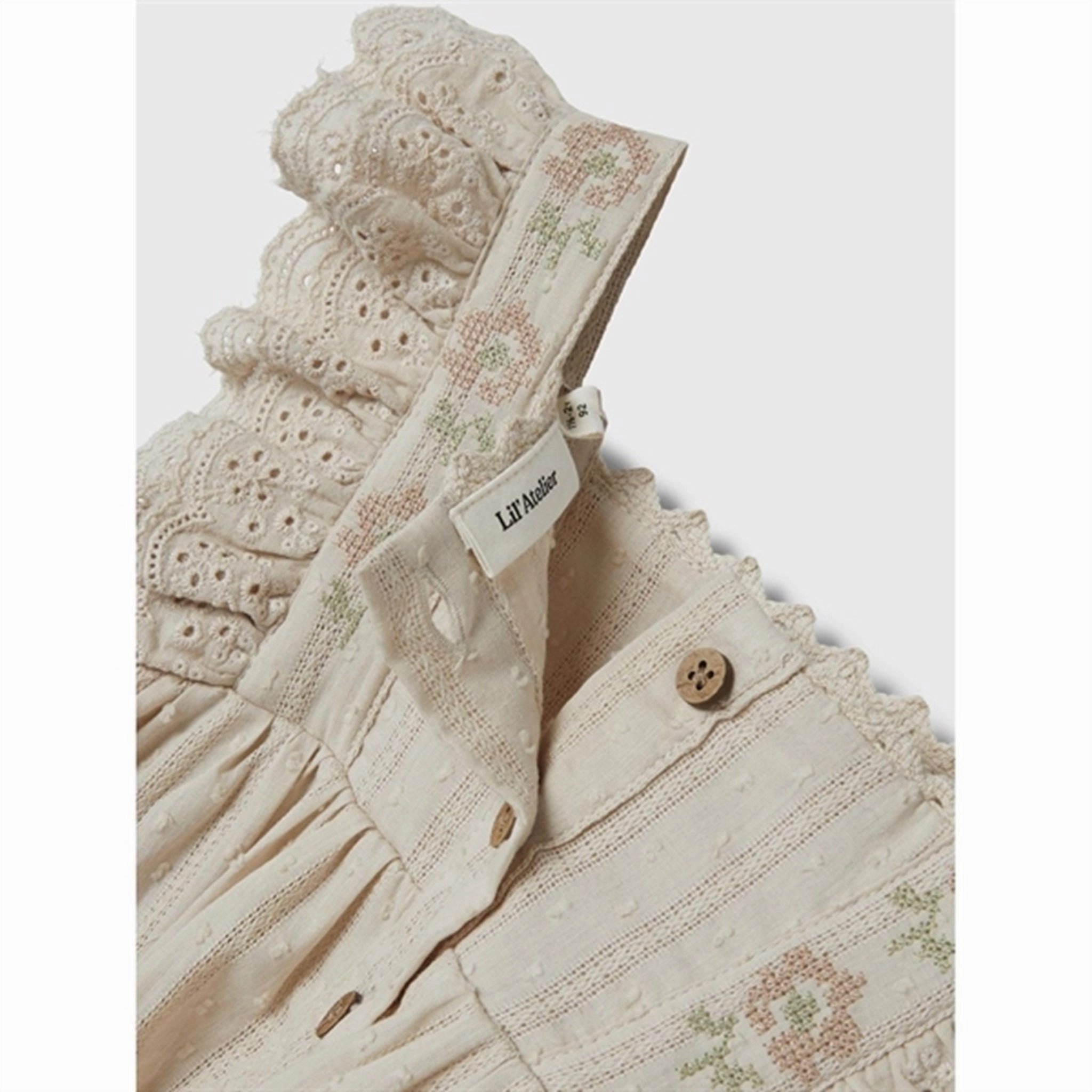 Luxe style Lil'Atelier Sandshell Fannie Dress