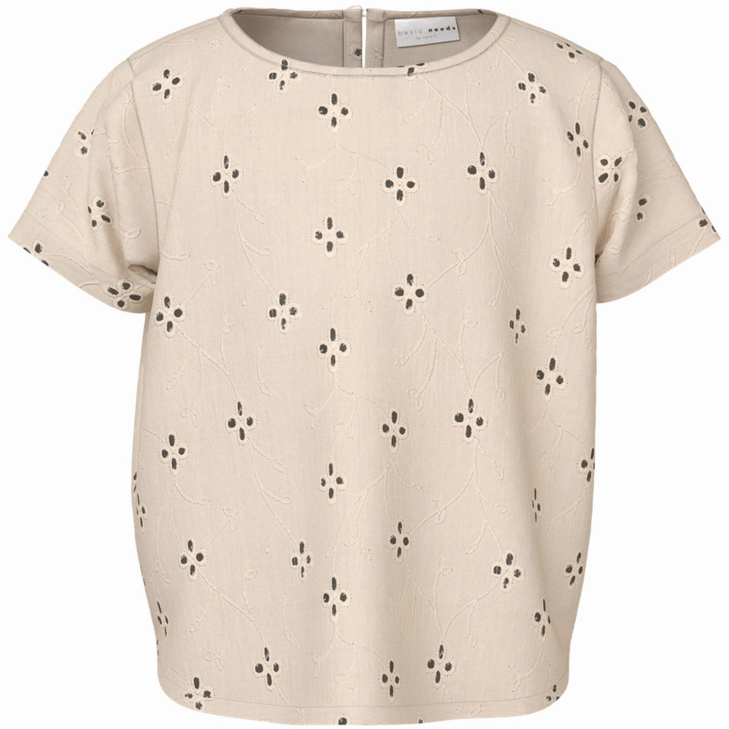 Affordable accessibility Wicking Interlock Knit Name It Buttercream Violeta T-Shirt