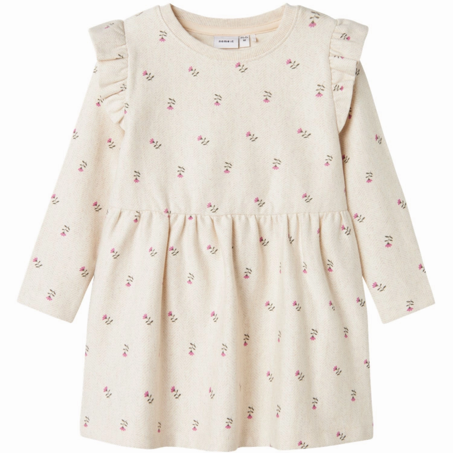 Contemporary Vibe Simple Touch Name It Peyote Melange Onulla Sweat Dress