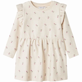 Contemporary Vibe Simple Touch Name It Peyote Melange Onulla Sweat Dress