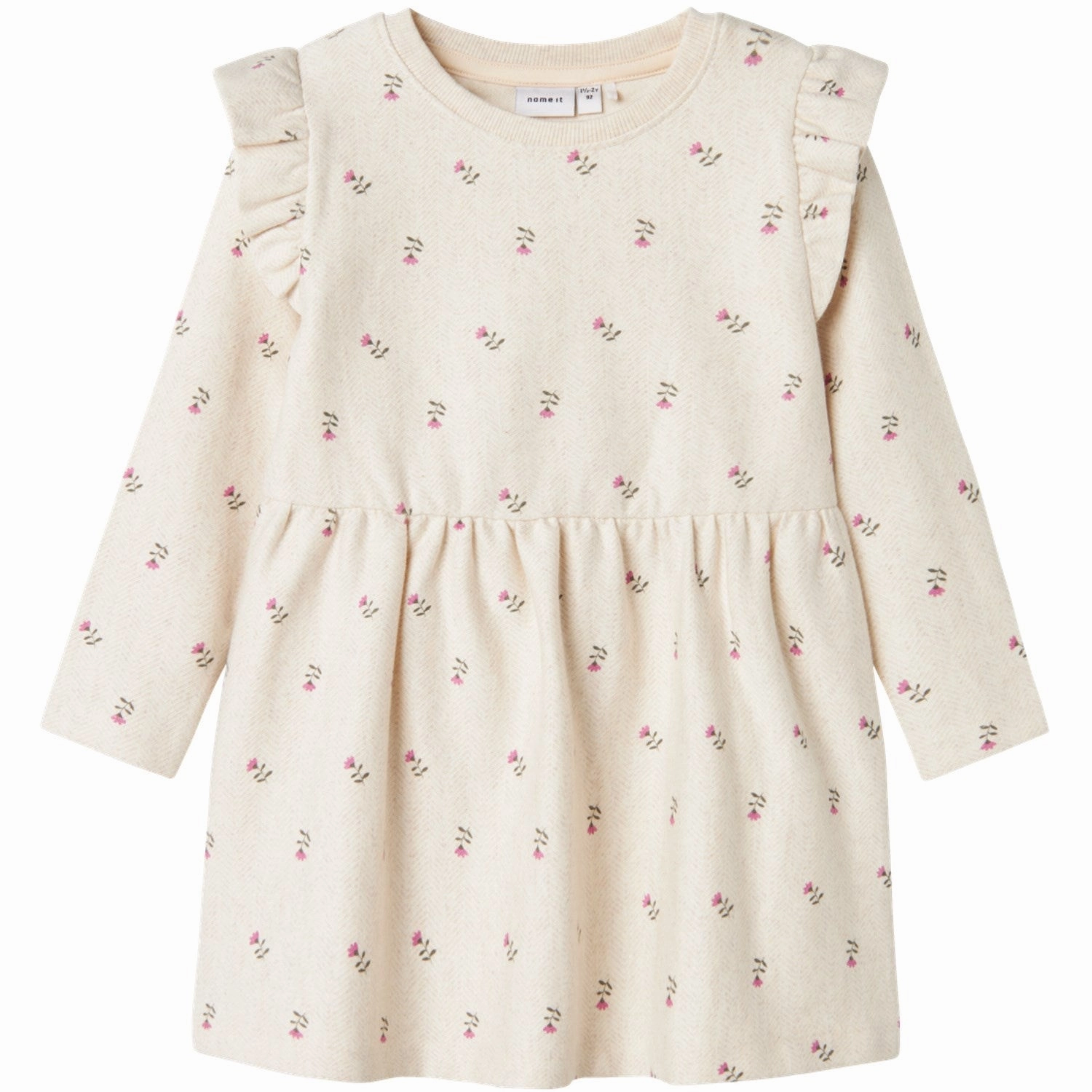 Name It Peyote Melange Onulla Sweat Dress Professional Look