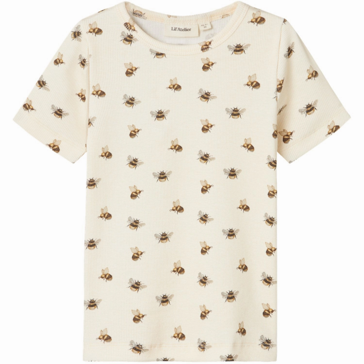 Lil'Atelier Turtledove Gavo Kim Slim T-shirt Everyday Wear Printed design