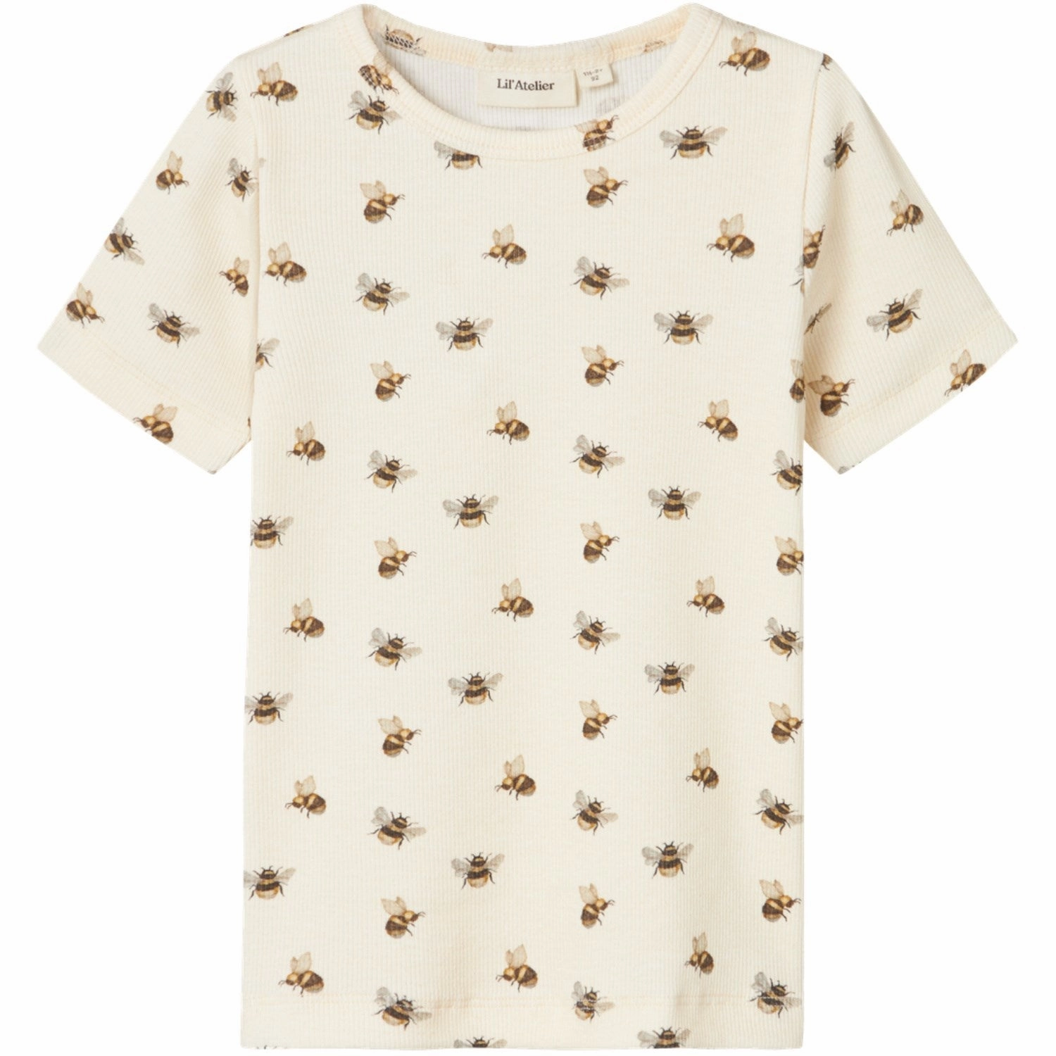 Lil'Atelier Turtledove Gavo Kim Slim T-shirt LowImpact Manufacturing