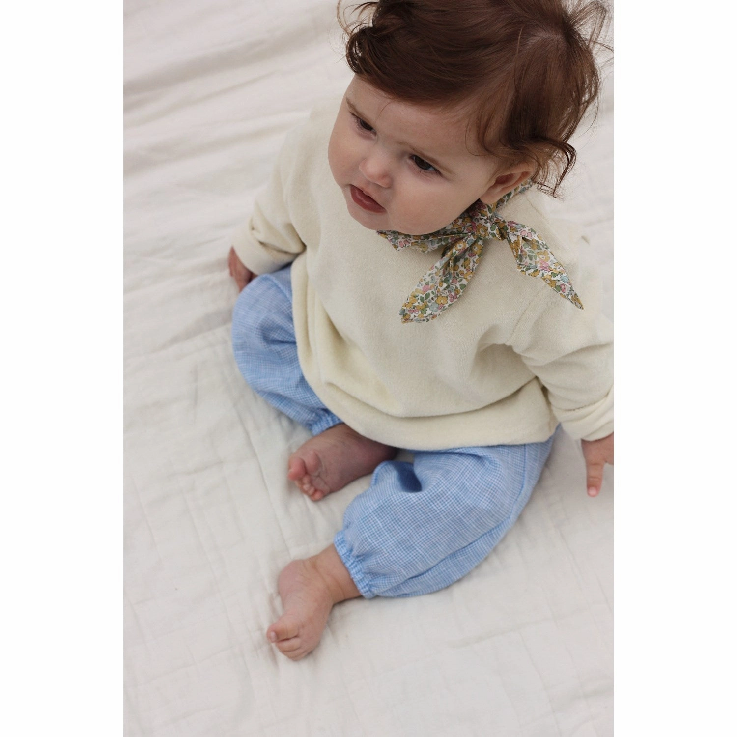 Lalaby Vanilla Elo Blouse Gym Appropriate Solid Hue