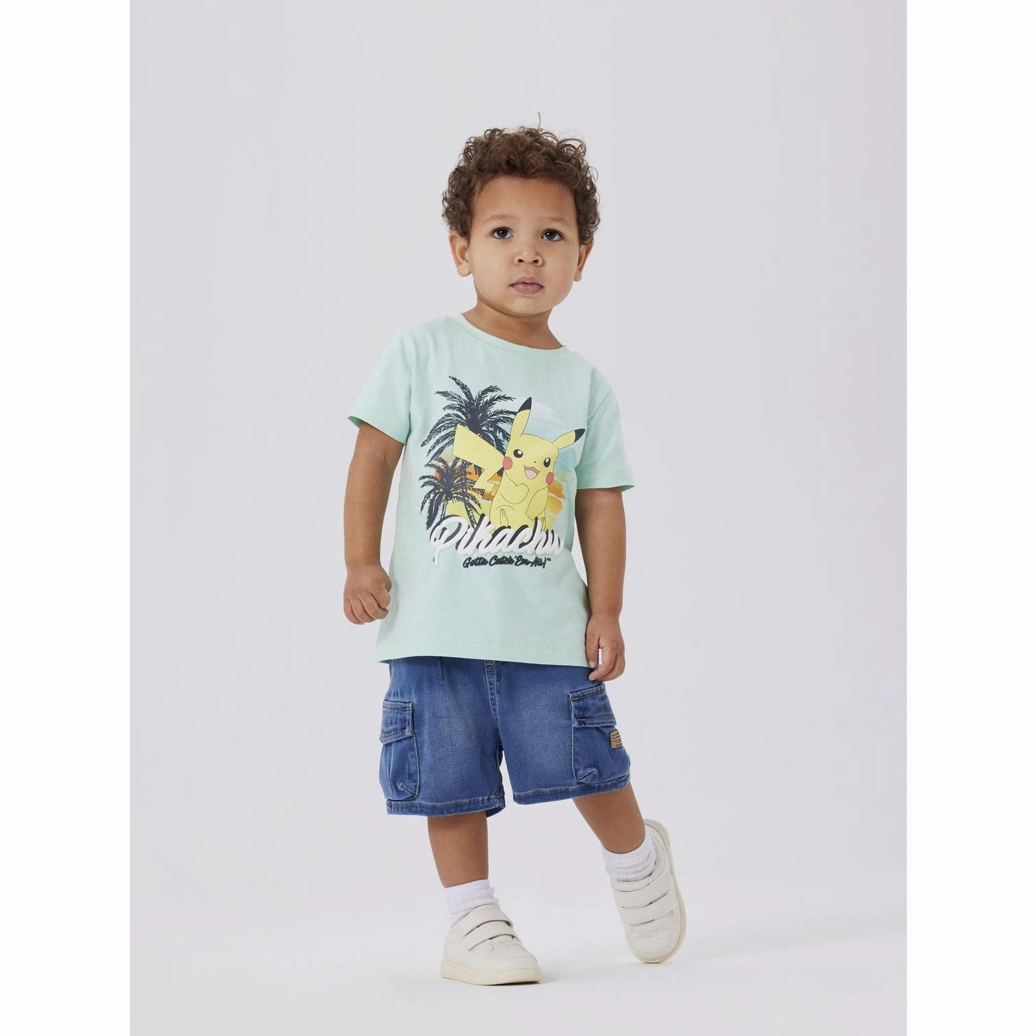 School Uniform Name It Yucca Matinis Pokemon T-Shirt