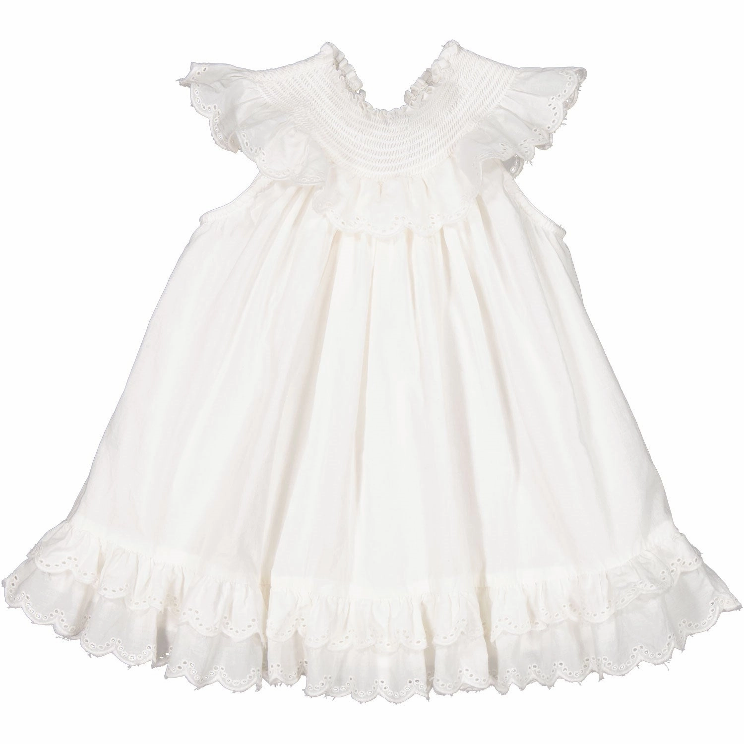 Skin Hug MarMar Broderie Anglaise Cloud Druse Frill Dress
