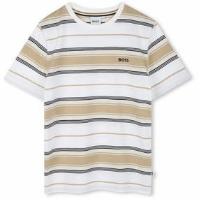 Hugo Boss Stone T-Shirt Minimalistic Wear