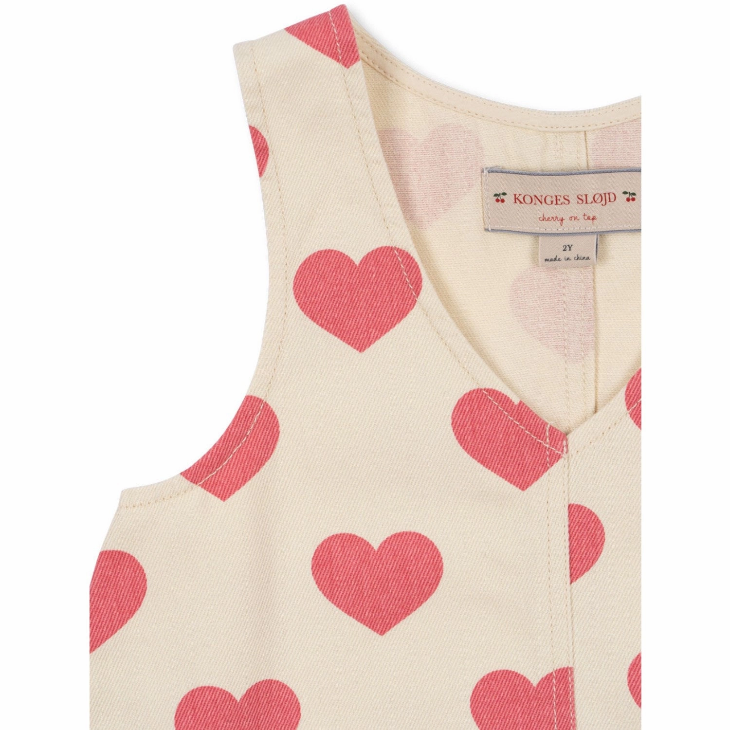 Konges Sl?jd Bon Coeur Pink Magot Dress GOTS Night Vibes