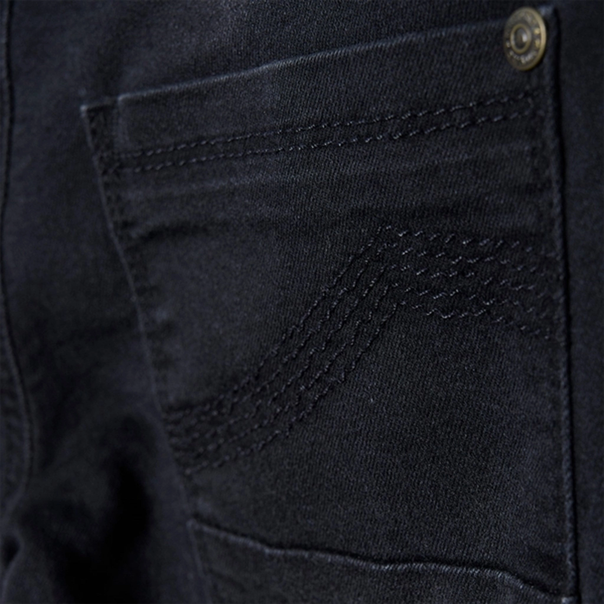 Daily Wear Summer Vibes Music Event Flat Lock Stitching Minymo Grey Black Jeans Stretch Slim Fit NOOS