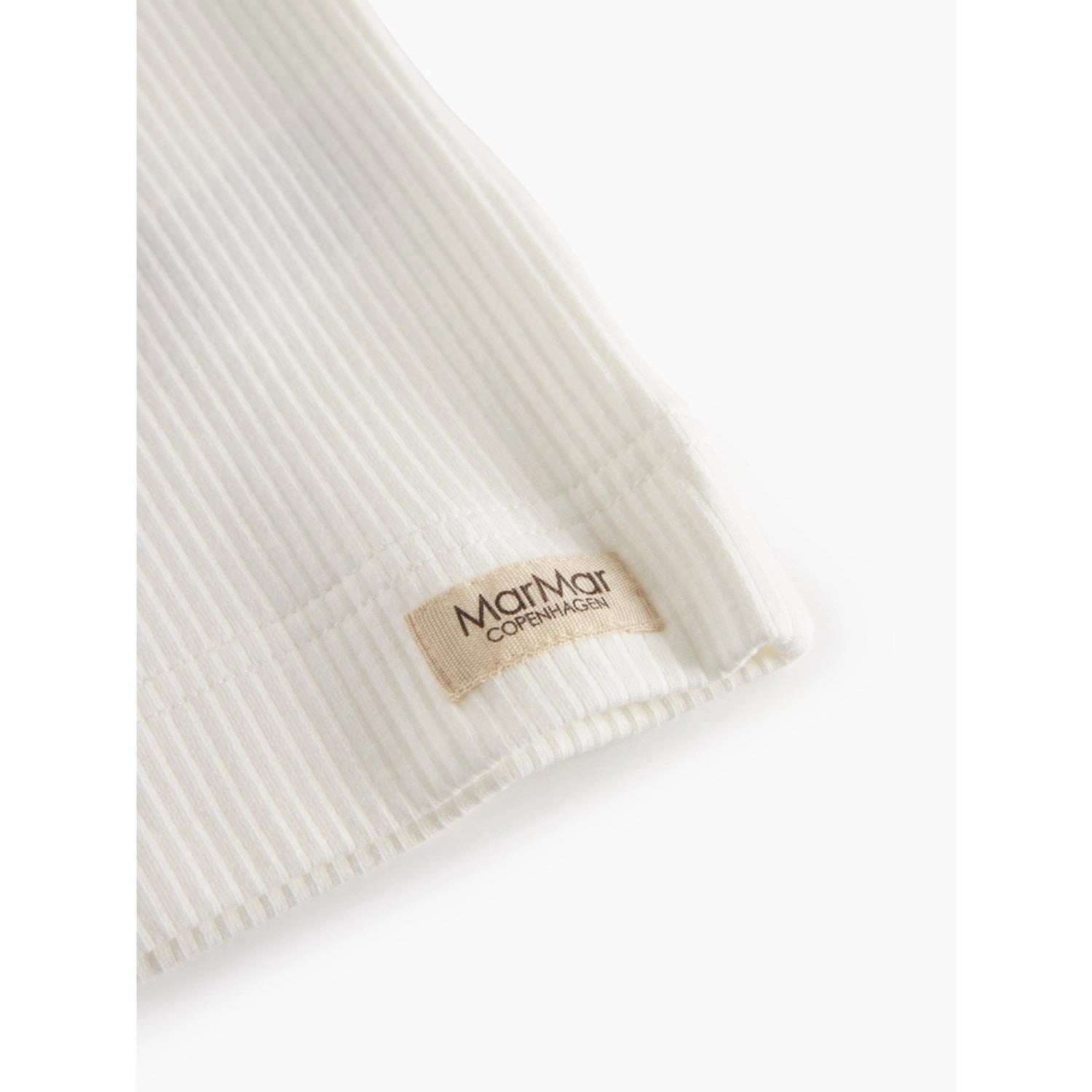 MarMar Modal Gentle White T-shirt Minimalist Style