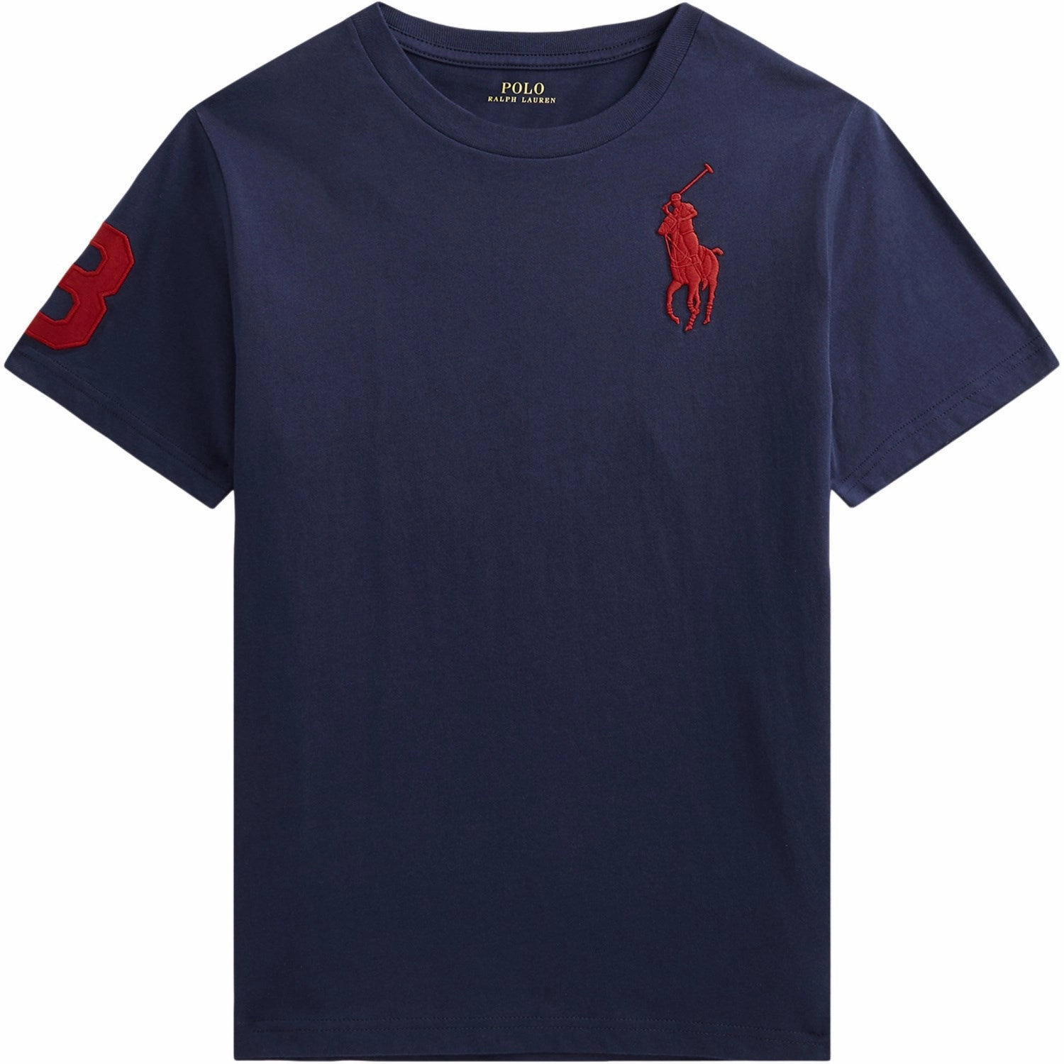 Polo Ralph Lauren Refined Navy/C3870 Boy T-Shirt UltraSoftBrushedInterior Comfortable apparel