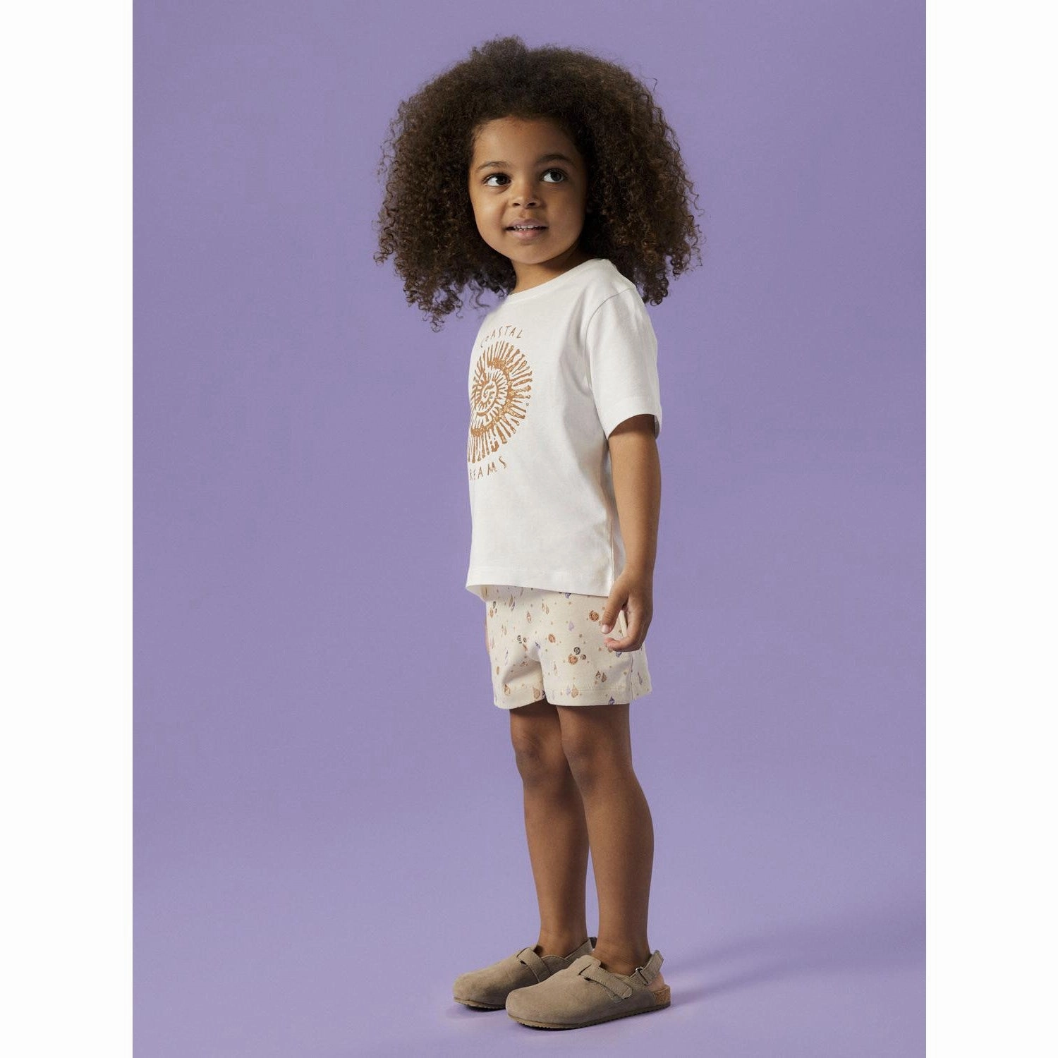 Fit For All Day High-Quality Fabric Name It Cloud Dancer Nmfhaline Ss Nreg Top