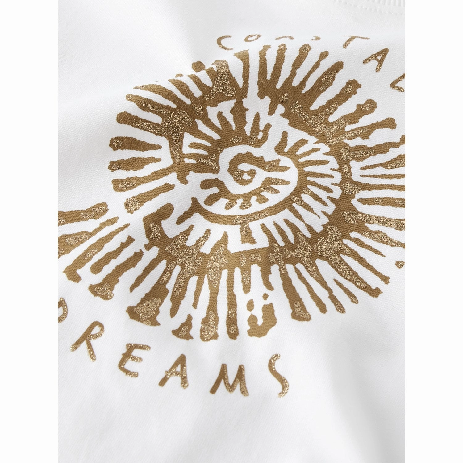 Casual and cool Name It Cloud Dancer Nmfhaline Ss Nreg Top