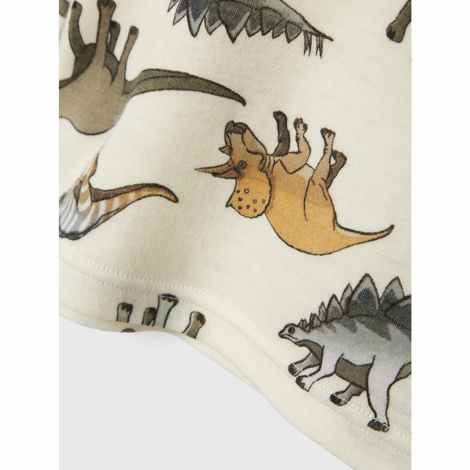 Name It Snow White AOP Willitus Wool Blouse Noos Minimalist Aesthetic