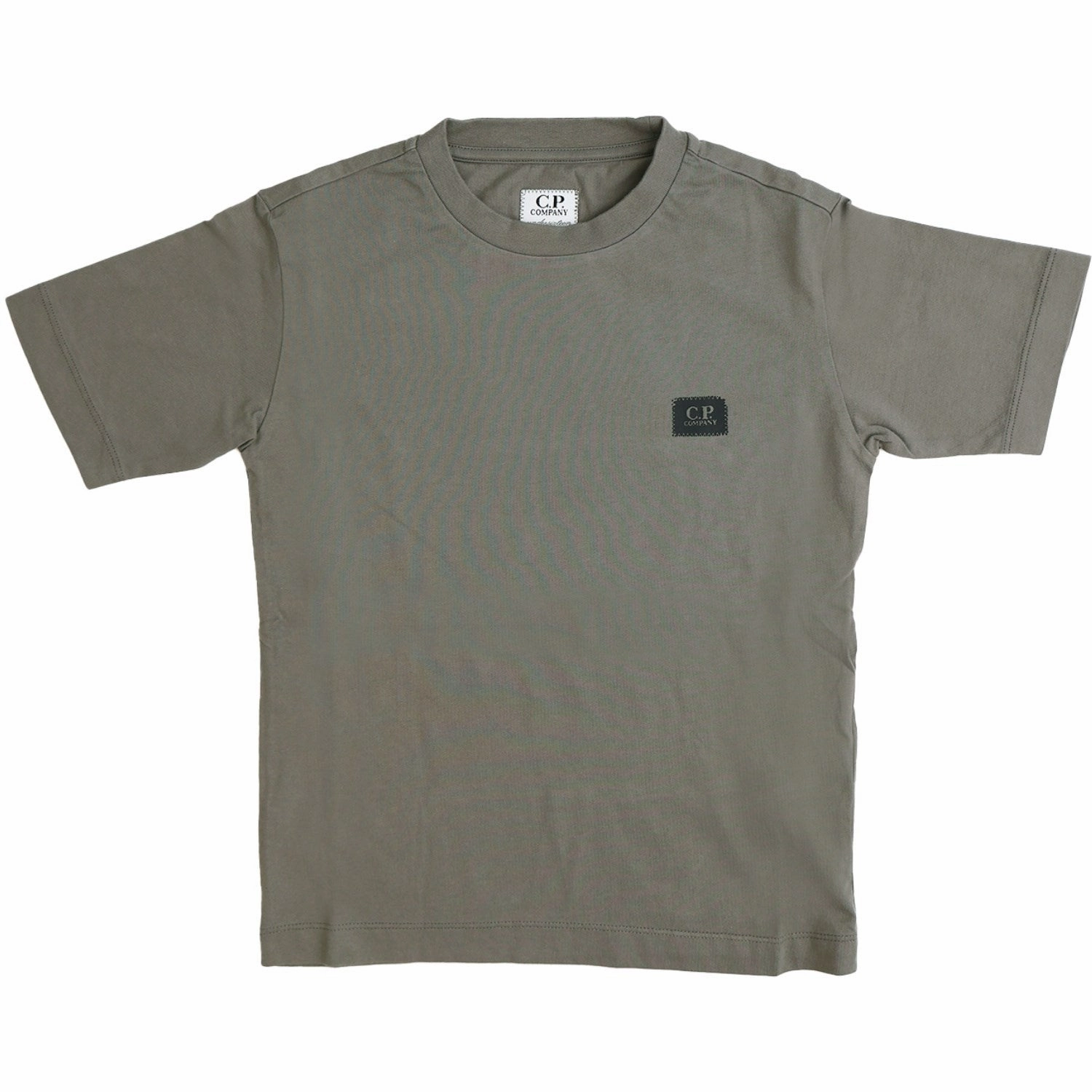 C.P. Company Walnut Brown T-Shirt Short Sleeve Eco Friendly Dyes