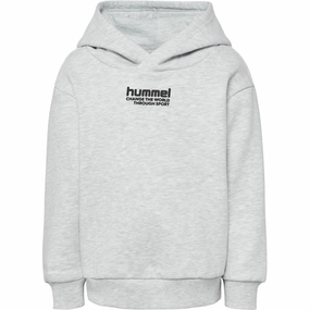 Satin Lining Hummel Ultra Light Grey Melange Pure Hoodie