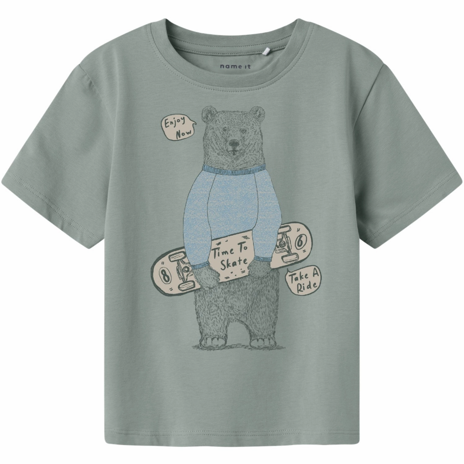 Name It Jadeite Nmmlinden Ss Nreg Top Box Collared