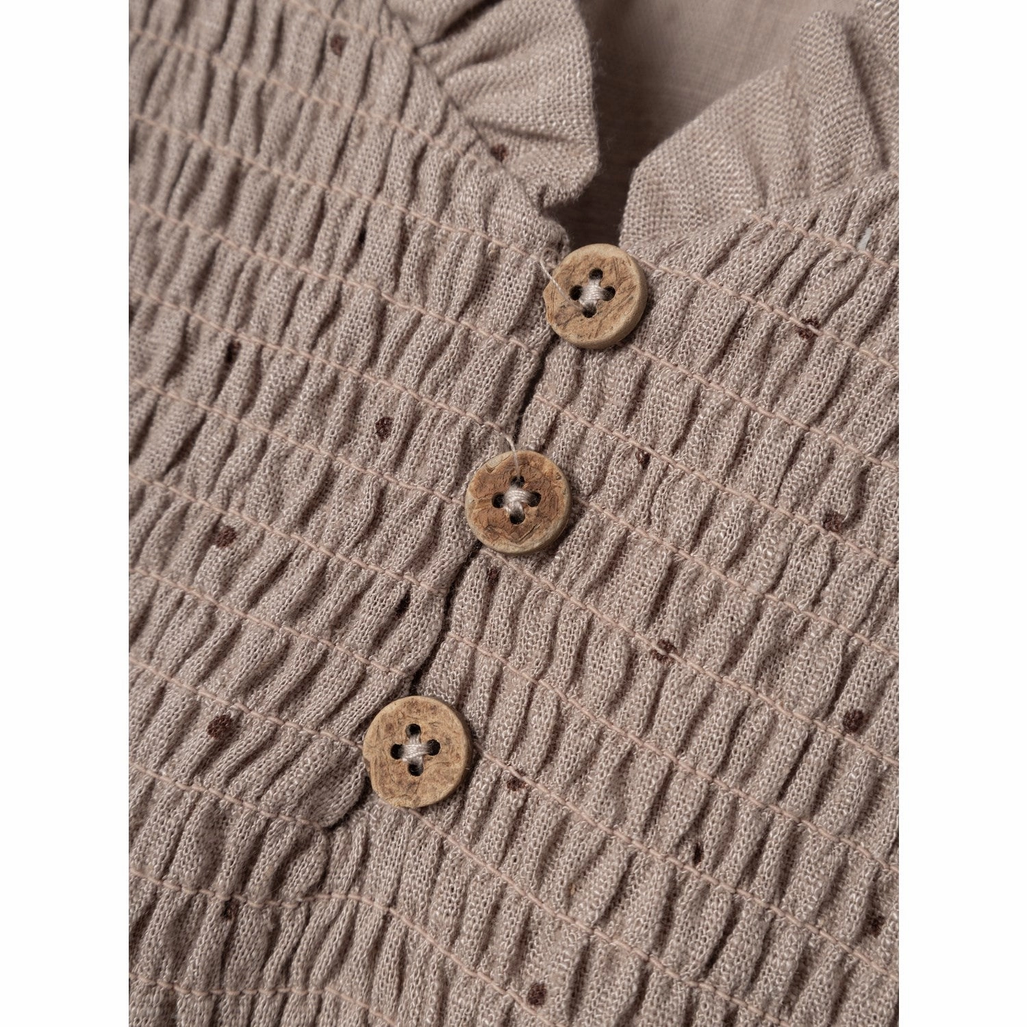 Lil'Atelier Etherea Nuna Dress Polished Design Sage Glow