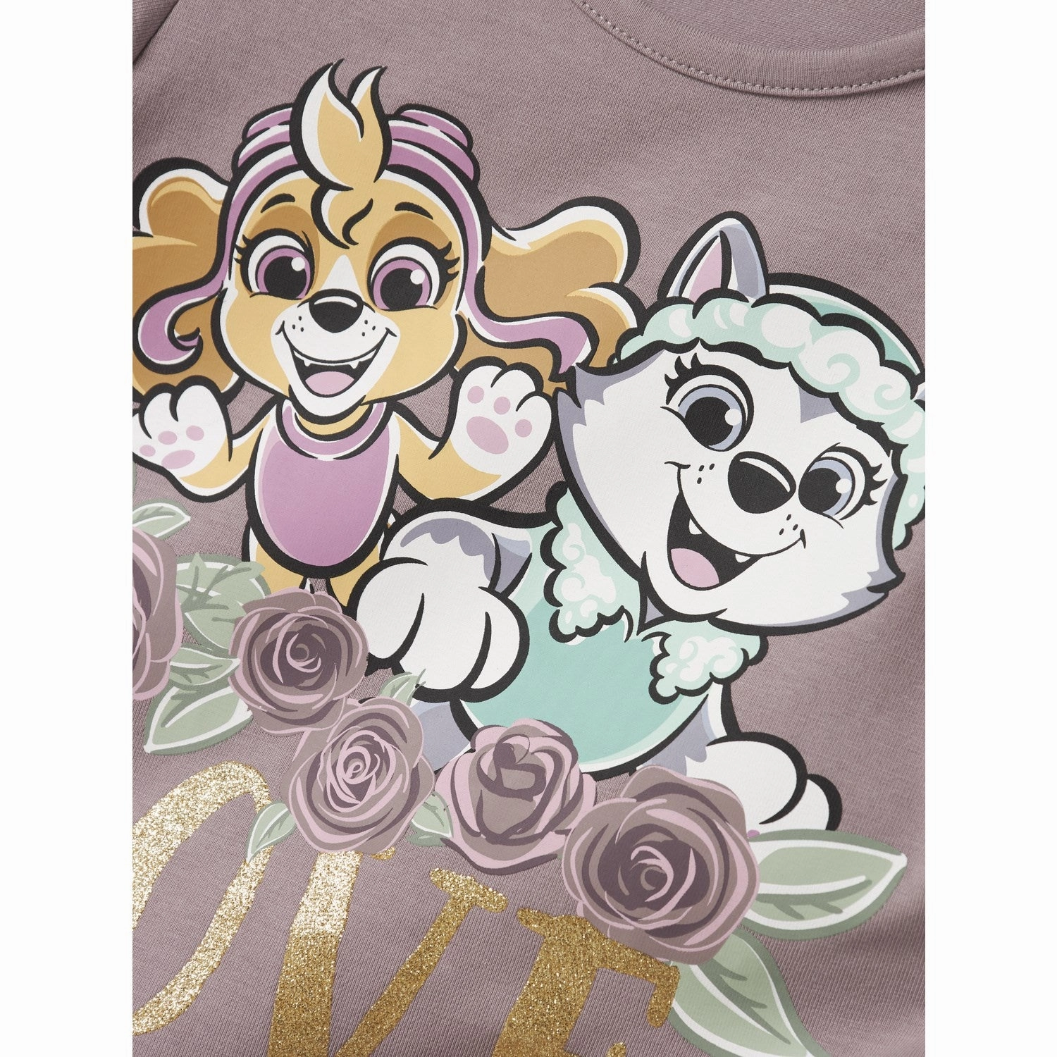 Name It Purple Dove Mema Paw Patrol Dress Delicate Lines