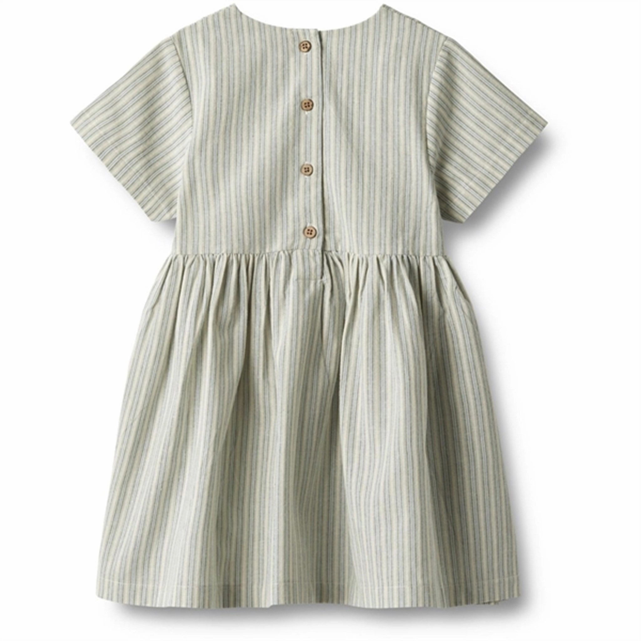 Wheat Aquablue Stripe Dress Esmaralda Clean Comfort