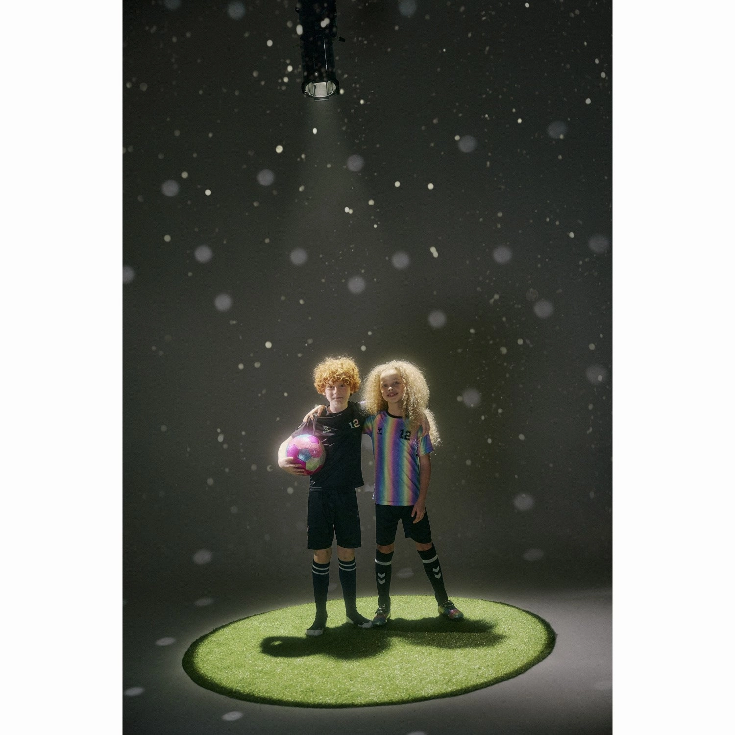 Trendy Fit dress shorts Hummel Black Shimmer Set