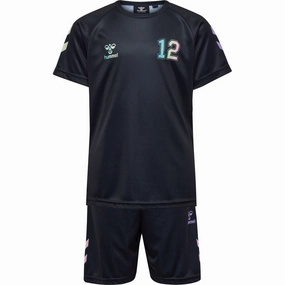 All Occasion water sports clothing Hummel Black Shimmer Set