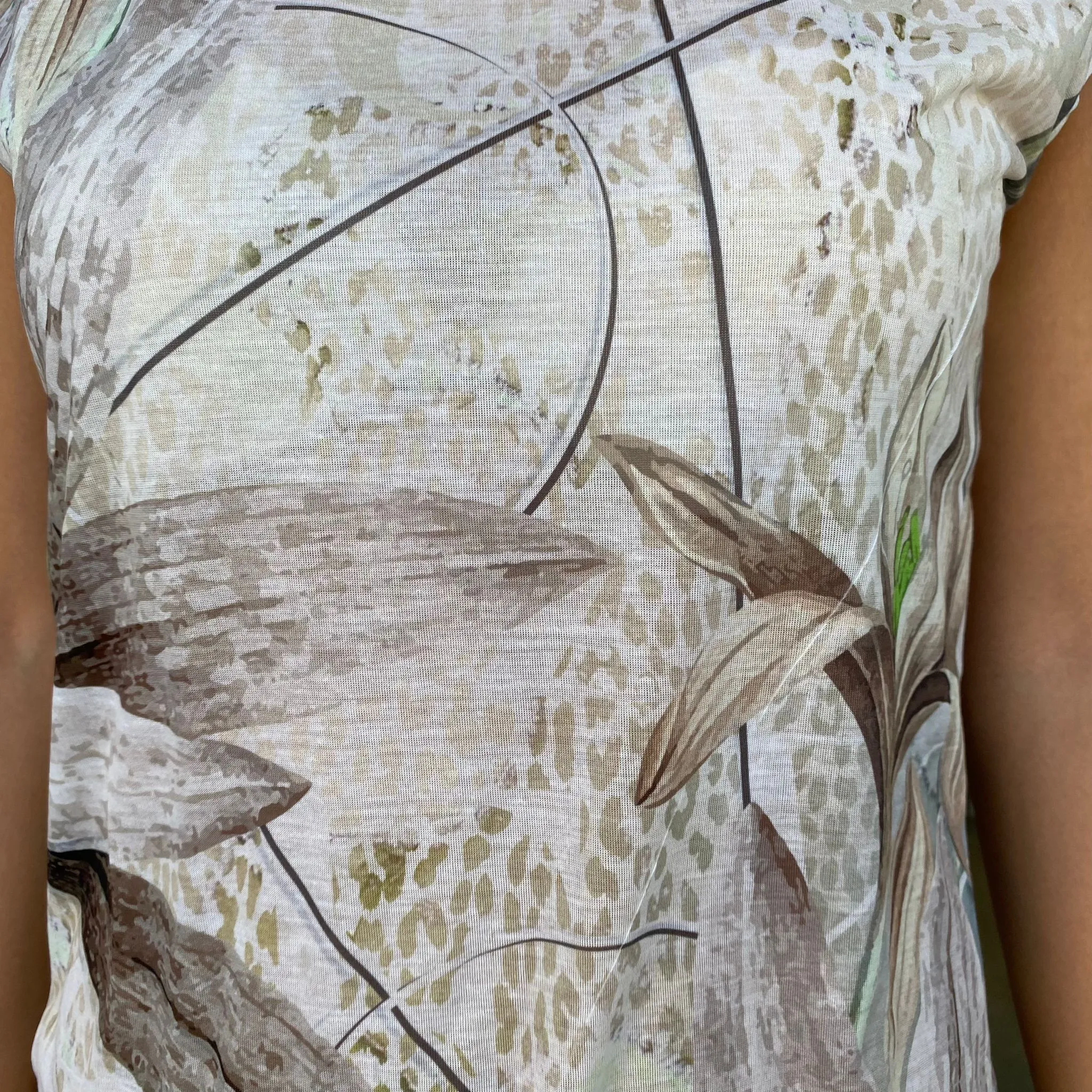 Maternity-Fit Light Wrap Yes Zee Abitino Donna Smanicato A235/Y100 2245 sabbia