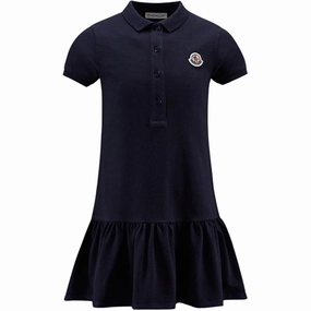 Simple Form Moncler Dress Medium Blue