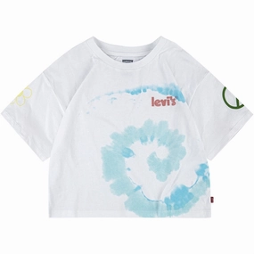 Levis Tee SS Batwing White Chilly Layer Pastel color