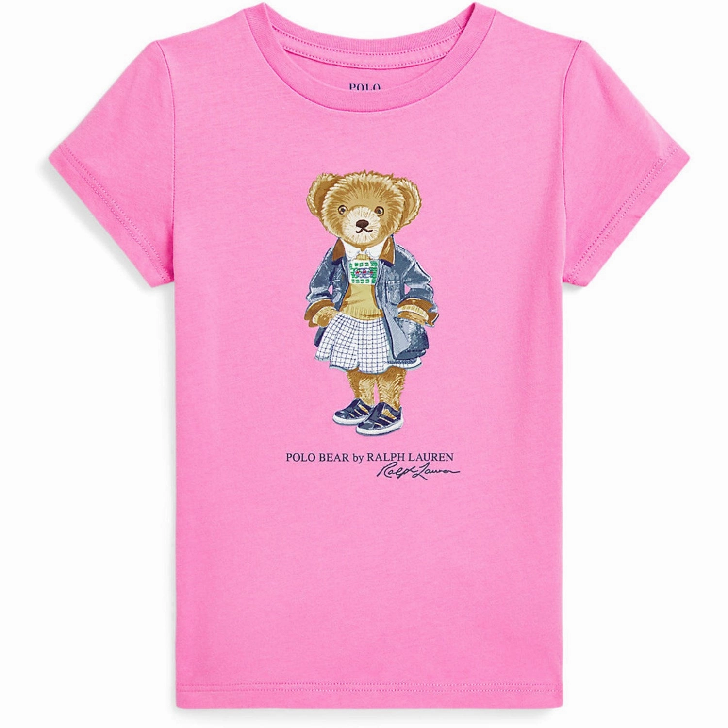Polo Ralph Lauren Laguna Pink Girl T-Shirt print design