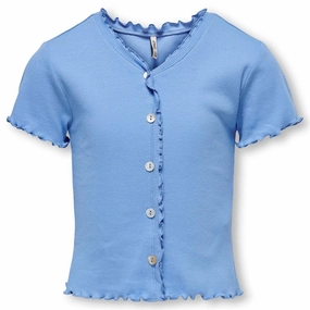 Kids ONLY Provence Laila Button Top Scoop neck