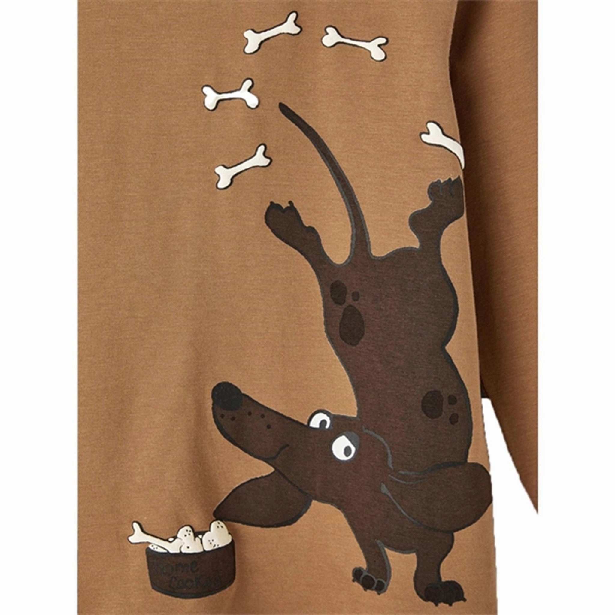 Name it Toasted Coconut Brian Blouse Travel-friendly Abstract print