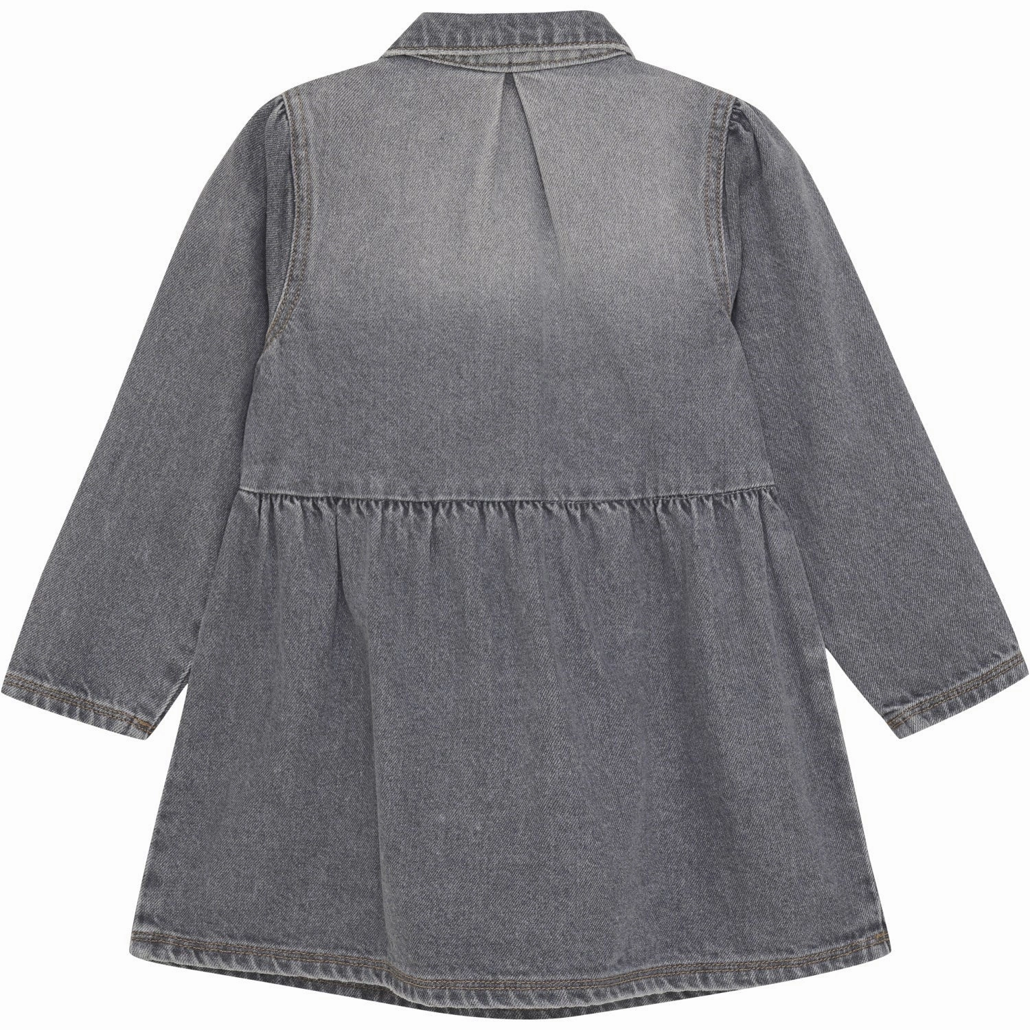 Petite Chic Gentle Shine En Fant Light Grey Denim Dress Denim