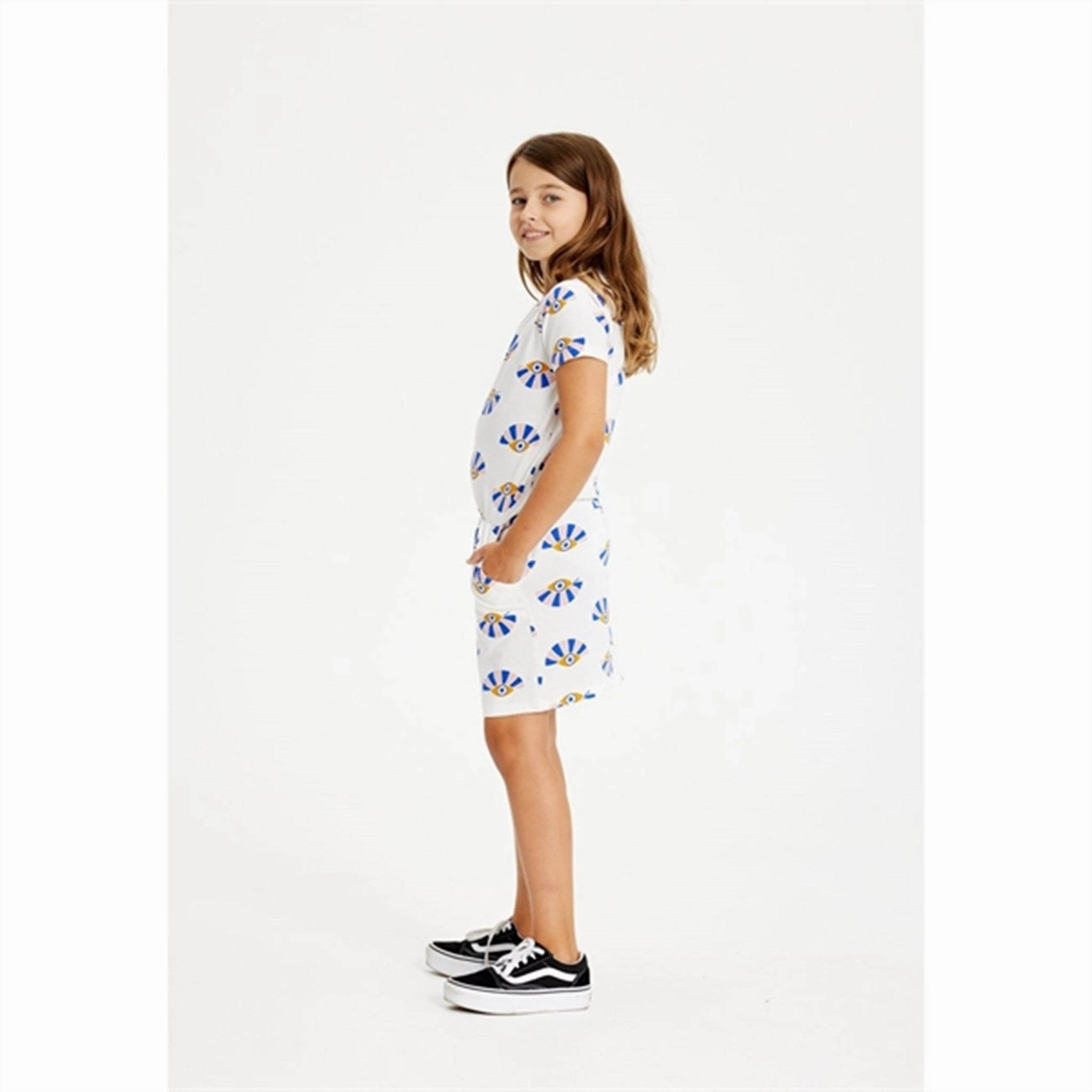 THE NEW White Swan Eye AOP Galiea Dress Weekend Feel