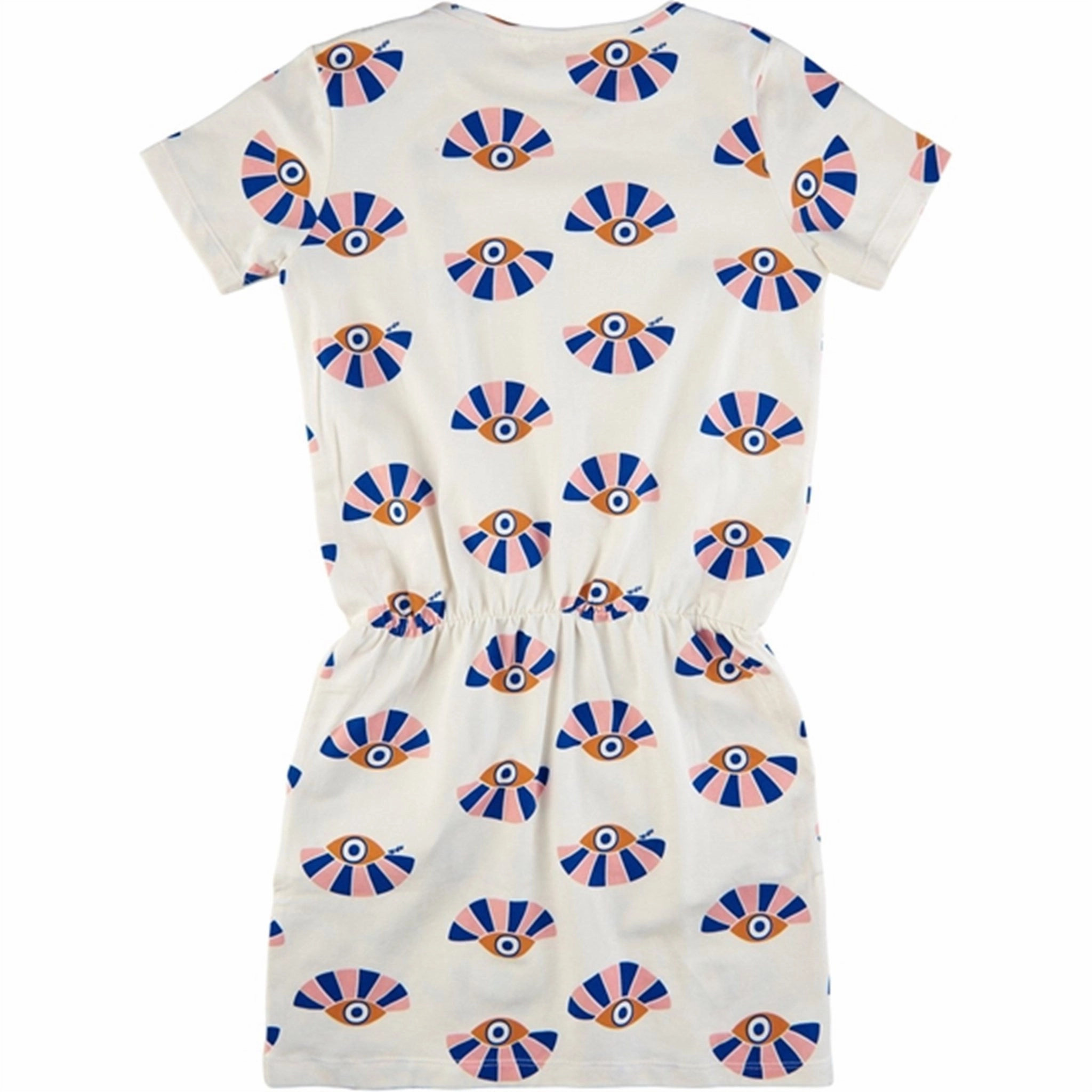 THE NEW White Swan Eye AOP Galiea Dress Muted Tones Kind Glow