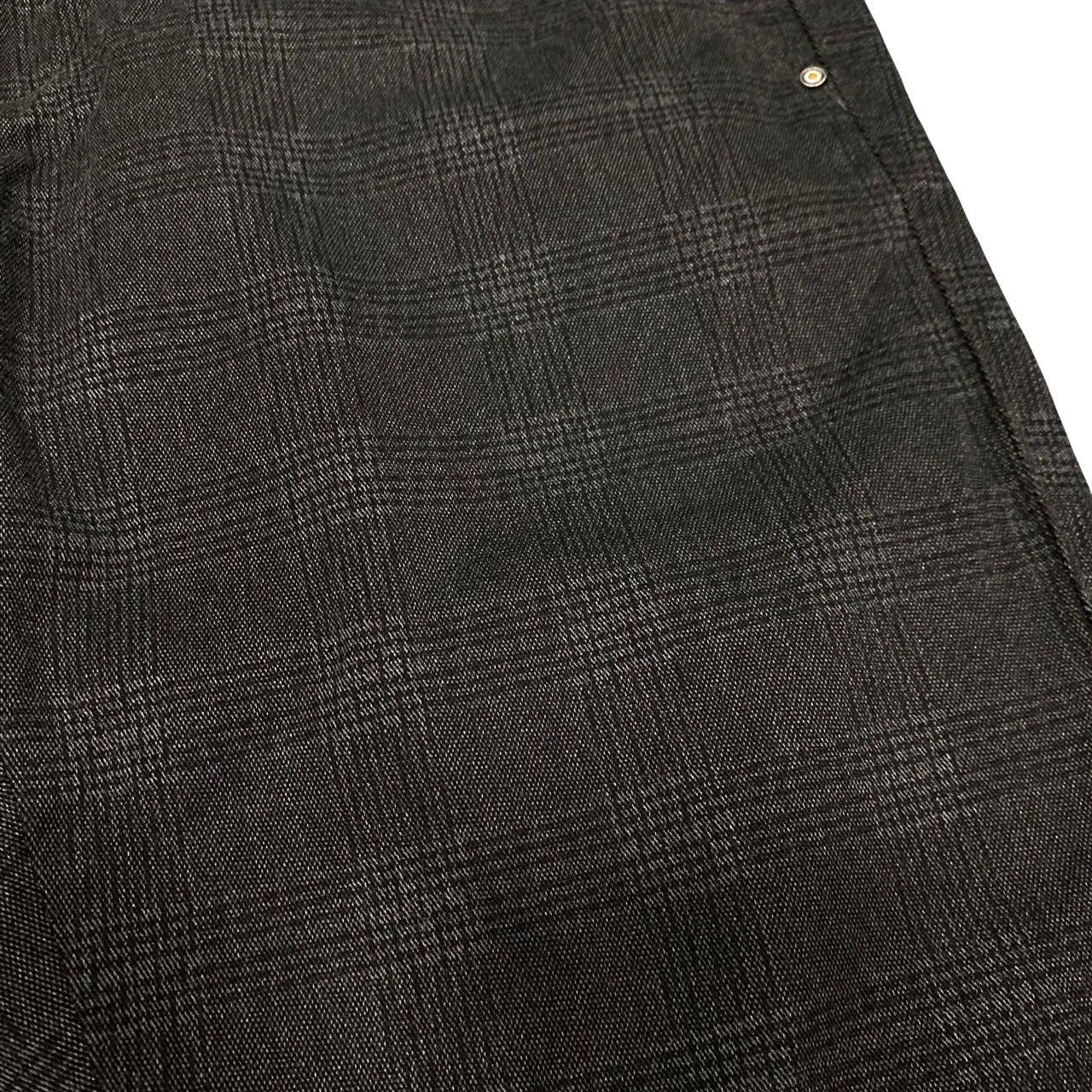 Trez pantalone da uomo a quadri Song6 M48421 431 grigio Anti Pilling Surface